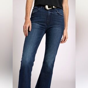 Current/Elliott EUC 27 The Boulevard “Zenith” wash Wide Leg Jean